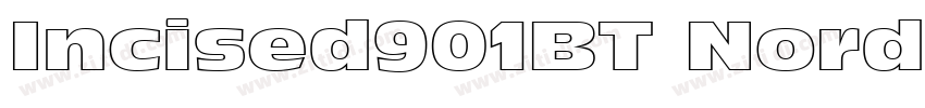 Incised901BT Nord字体转换